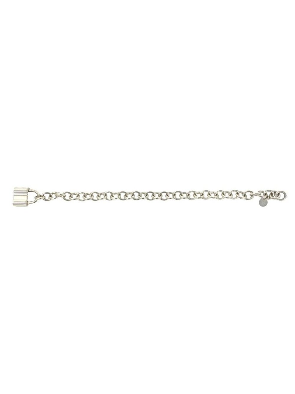Tiffany & Co Cadena Lock Bracelet 925 Sterling Silver Chain - Picture 5 of 6